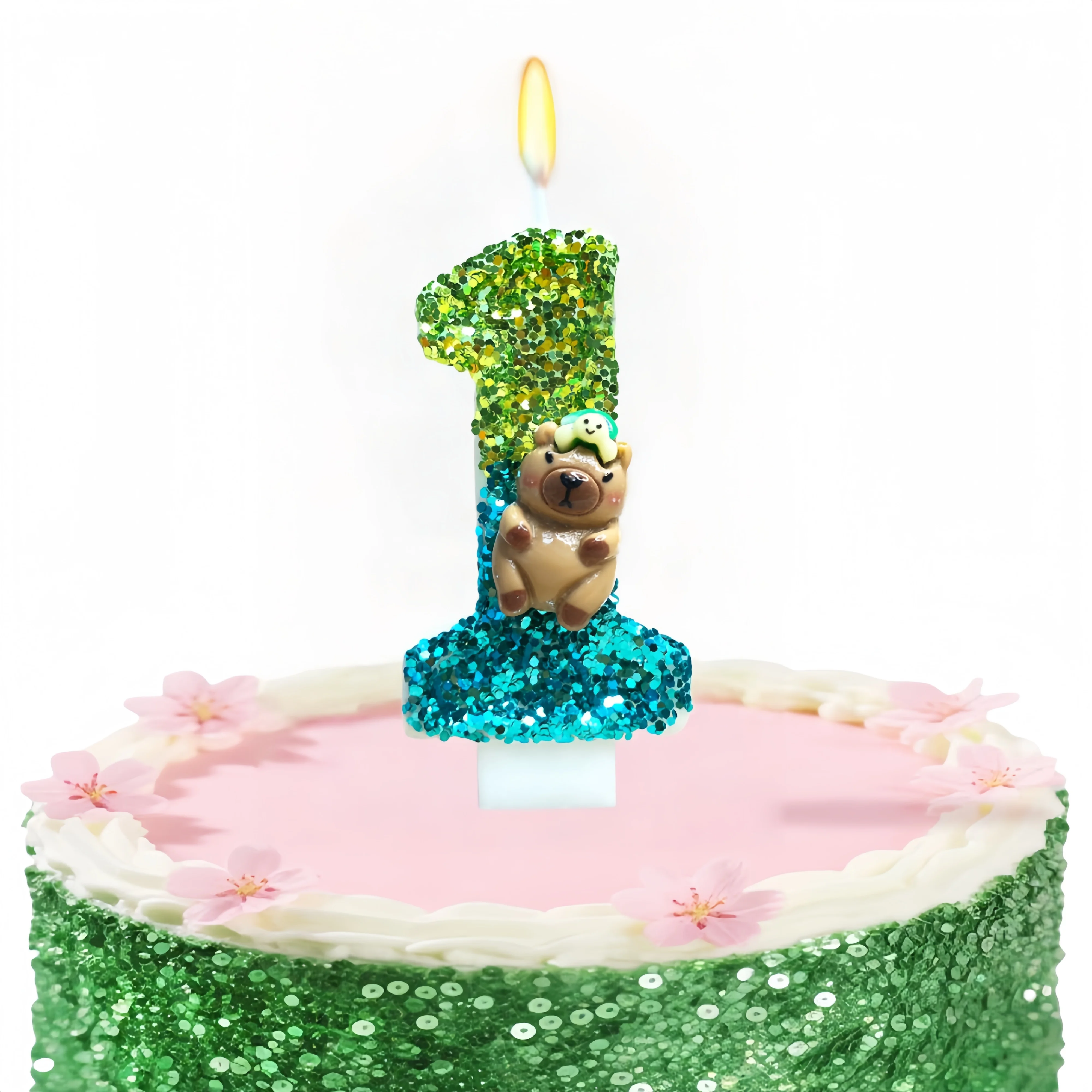 Zebra Candle Supplies - Bougies de fête Capybara, numéros 1