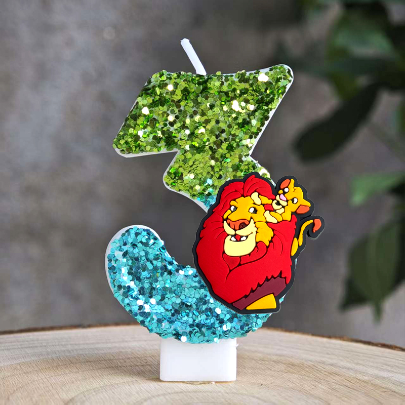 Bougie roi Lion Simba numéro 0 - Zebra Candle Supplies avis et prix