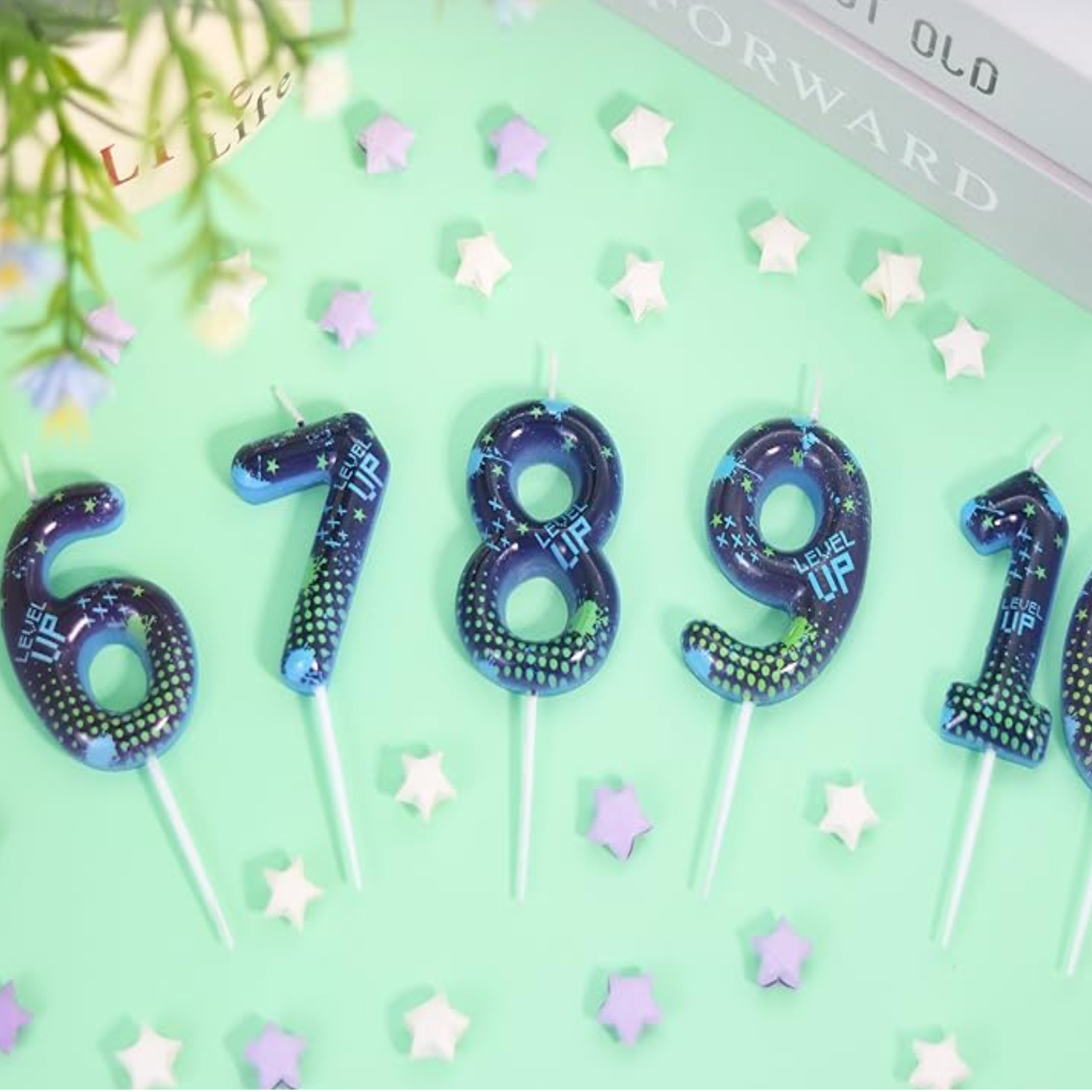 Bougies d'anniversaire bleues  - Candle Supplies Video avis et prix