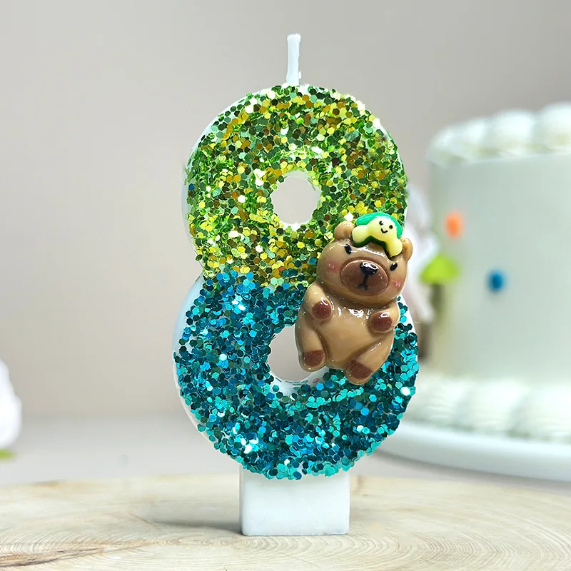 Bougies de fête Capybara, numé - Zebra Candle Supplies avis et prix