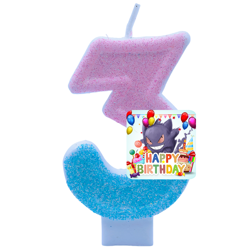 Bougies Pokémon Gengar Thème A - Zebra Candle Supplies avis et prix