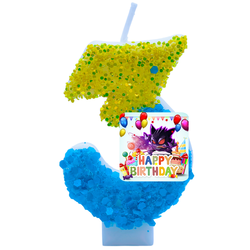 Bougies Pokémon Gengar Thème A - Zebra Candle Supplies avis et prix