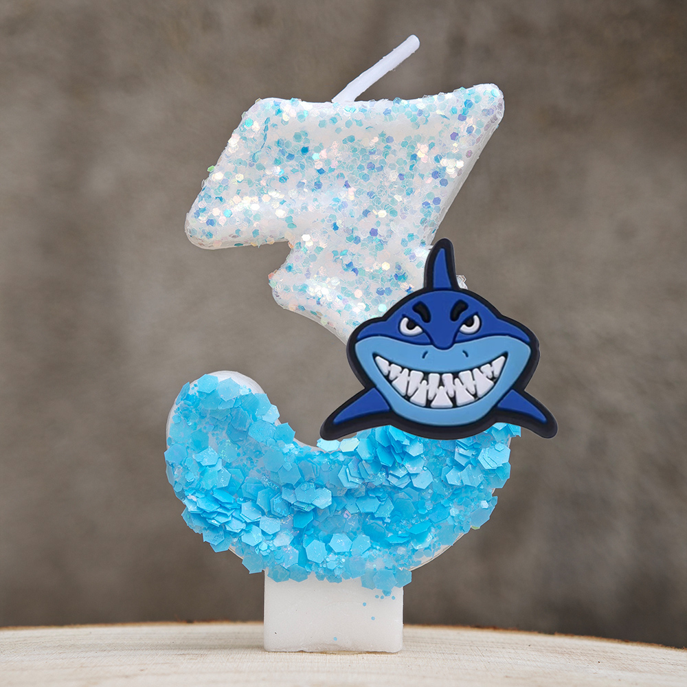 Bougie requin, figurine numéri - Zebra Candle Supplies avis et prix