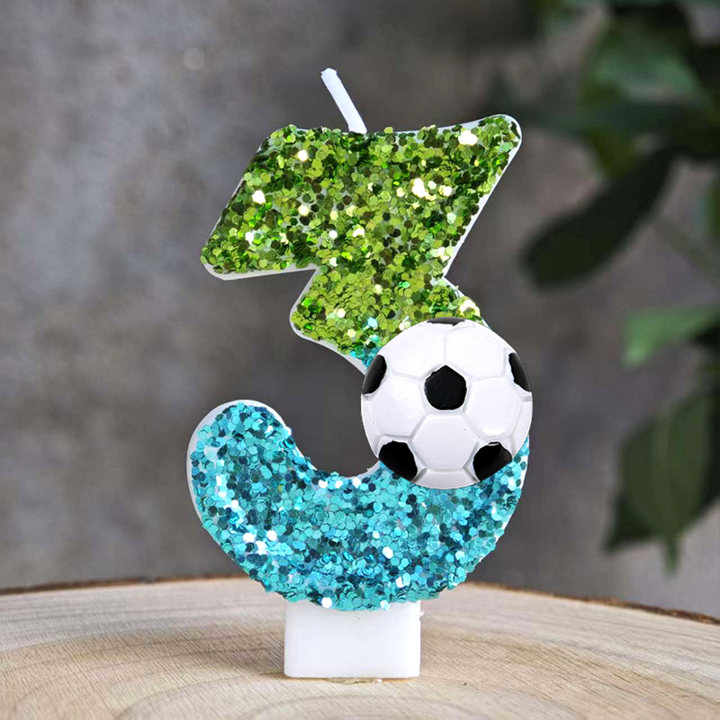 Bougies de Football numéro 0-9 - Zebra Candle Supplies avis et prix